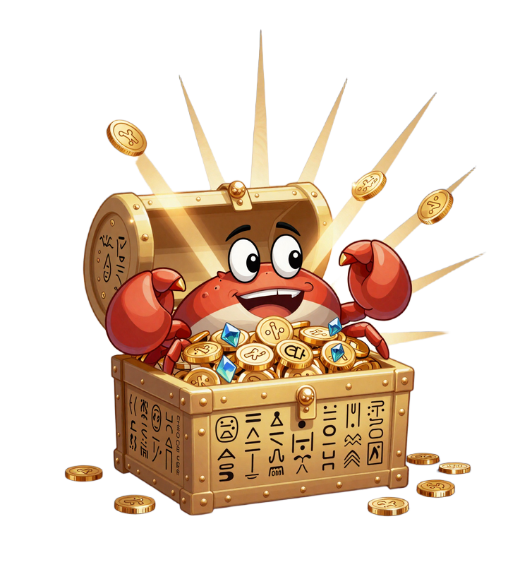 Bonus Crab &ouml;ffnet goldene Schatzkiste mit Freispielen - Realz Casino Willkommensbonus