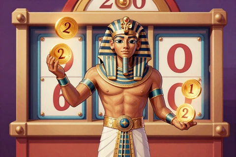 Pharao mit 200 Freispiel-Token f&uuml;r Realz Casino Willkommensbonus