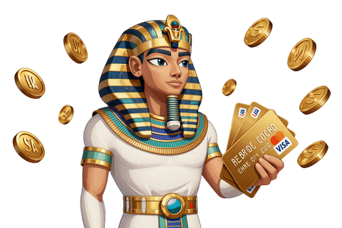 Pharao mit Kreditkarten f&uuml;r Fiat-Einzahlungen Realz Casino