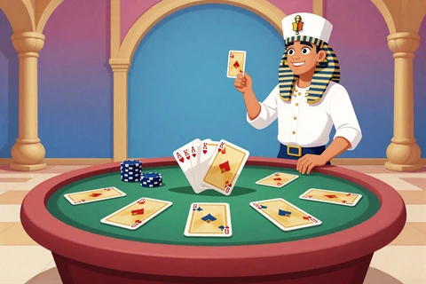 Live Blackjack mit goldenen Karten - Realz Casino